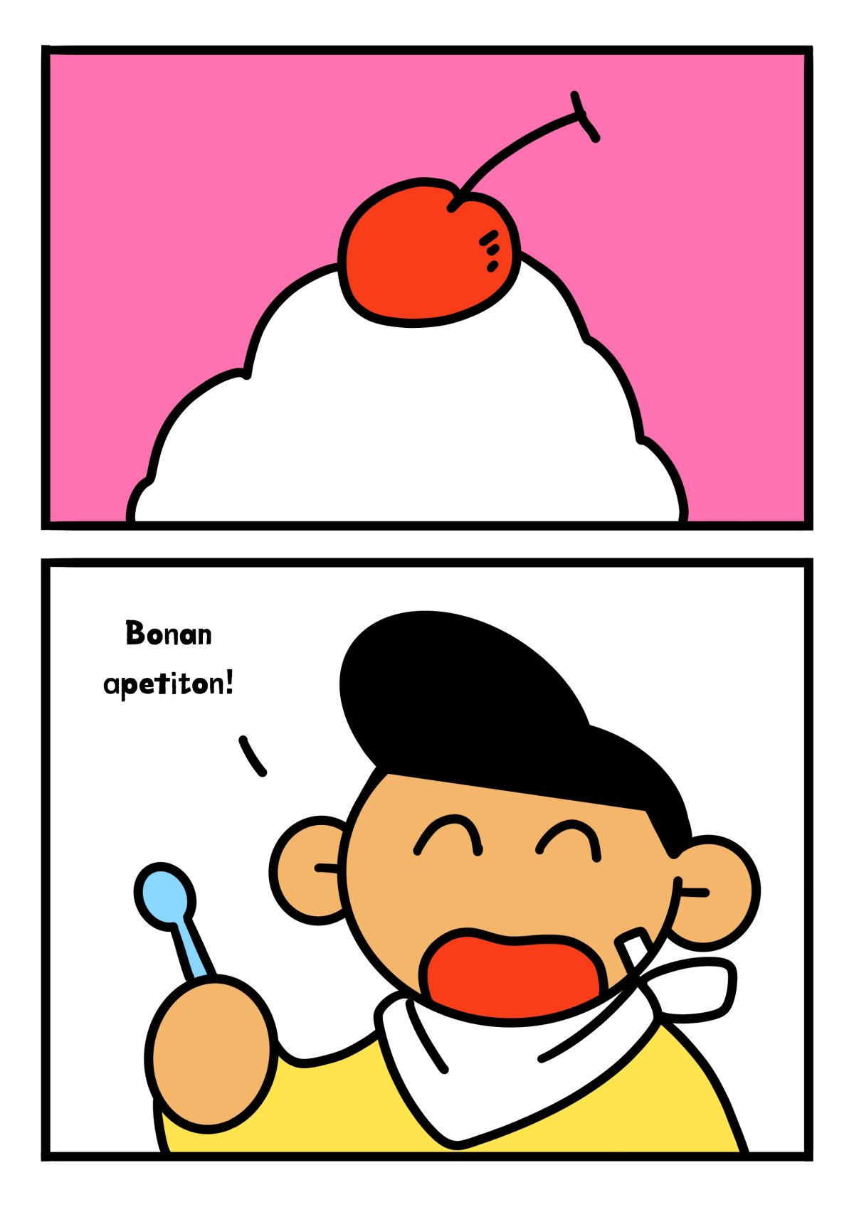 - Kie estas mia ĉerizo ?- page 12