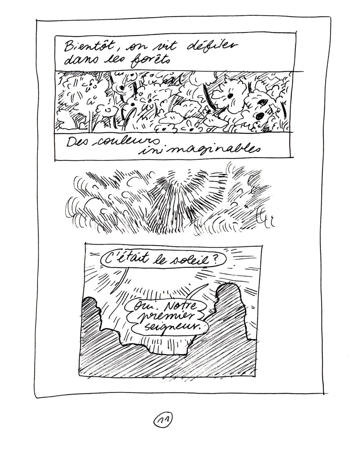 - Bien avant la naissance du monde- page 12
