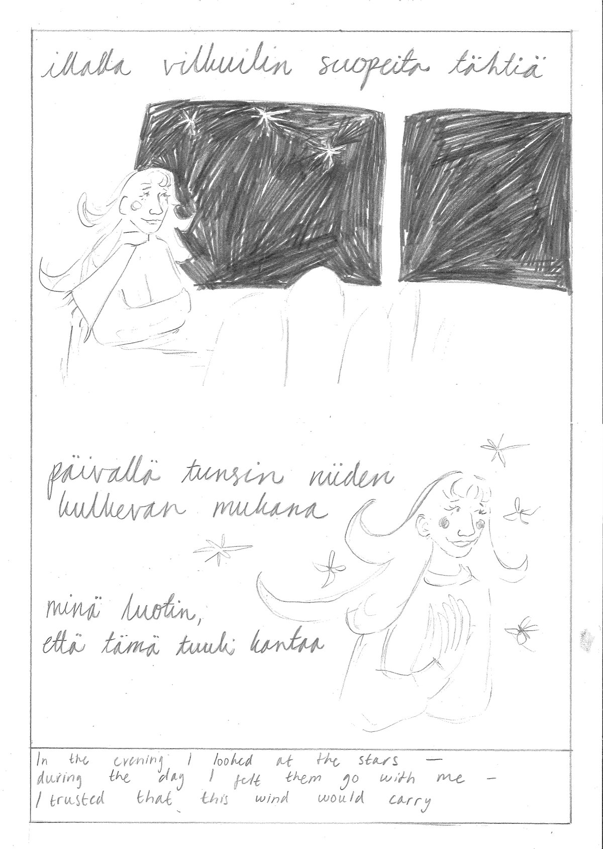 - Tähdet / The stars- page 6