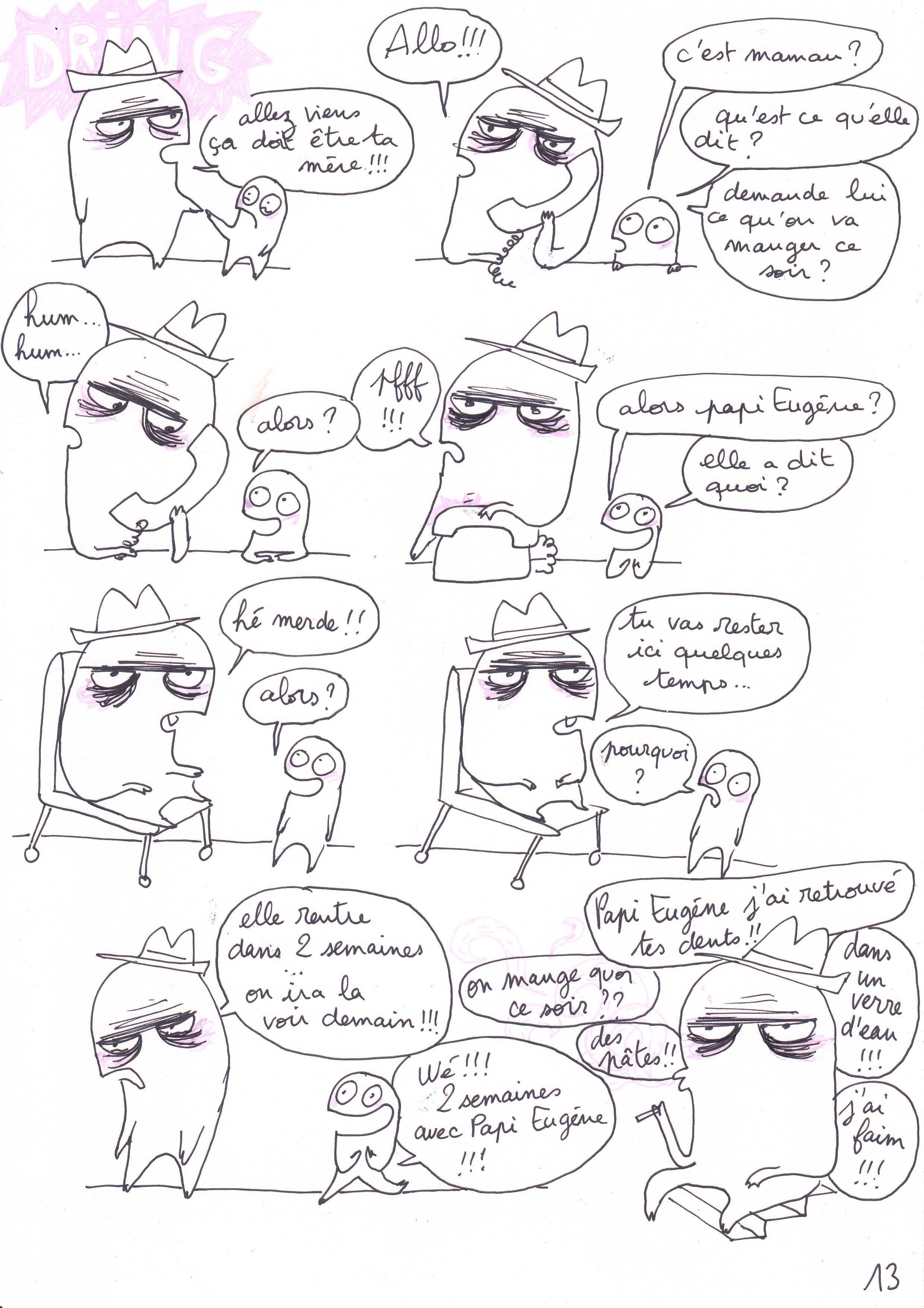 - Les aventures de papi Eugène- page 13