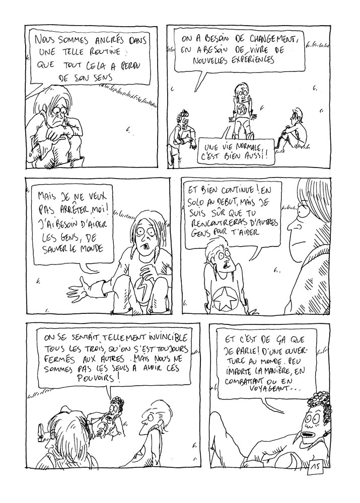 - Les Chevaliers de la Justice- page 17