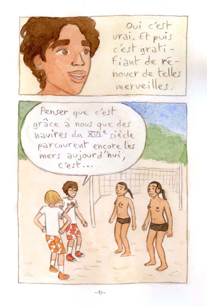 - La Croisière s'ennuie- page 17