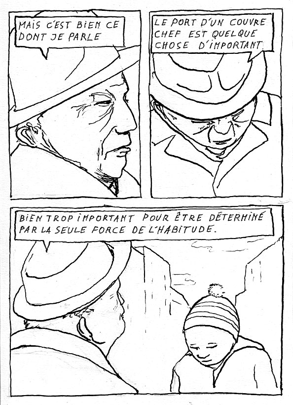 - De la manière de porter un beau chapeau- page 17