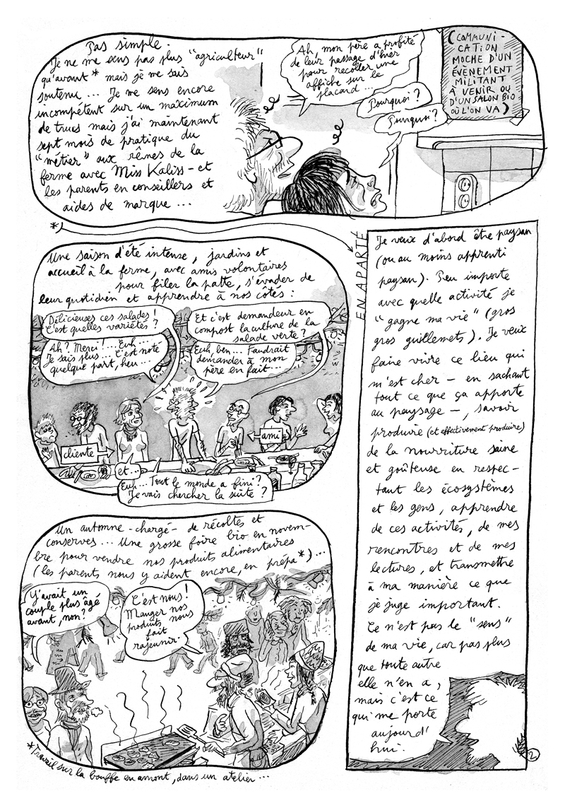- LA PRATIQUE DU MÉTIER, précédé de EN-CAS - Carnet de cambrousse- page 4