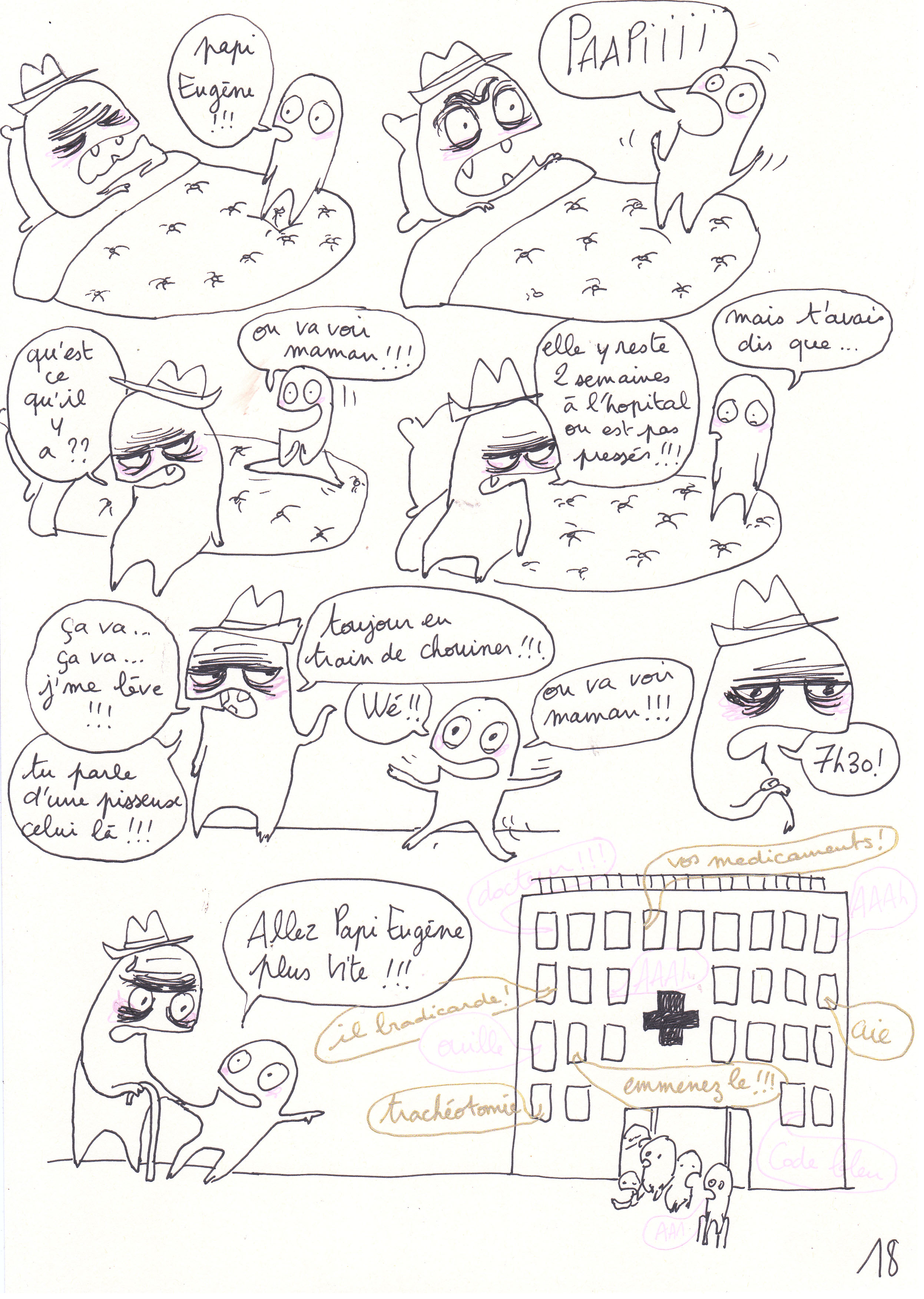 - Les aventures de papi Eugène- page 18