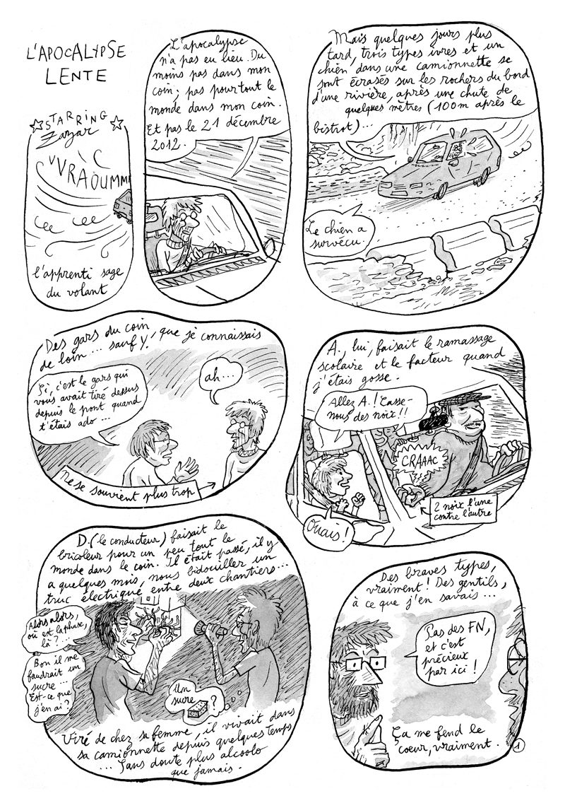 - L'APOCALYPSE LENTE - Carnet de cambrousse- page 1