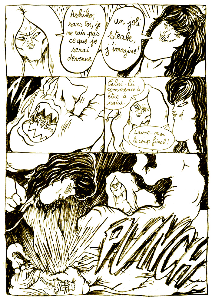 - Utena Maniac #3 : VS Mikazuki (Scénario par STC019)- page 19