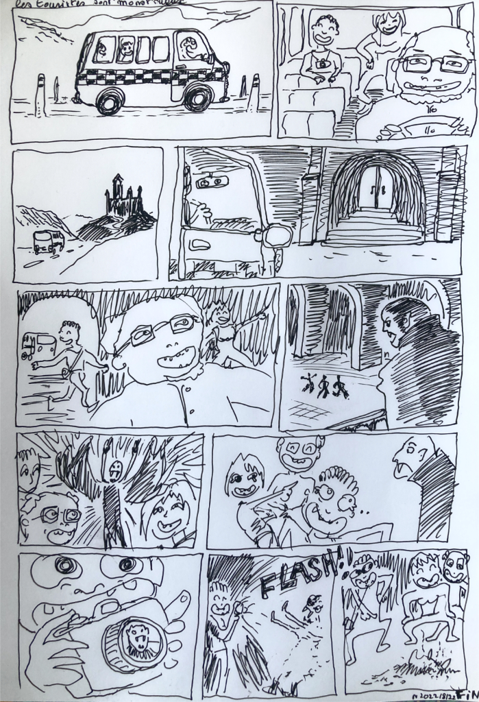 - Les touristes sont monstrueux- page 1