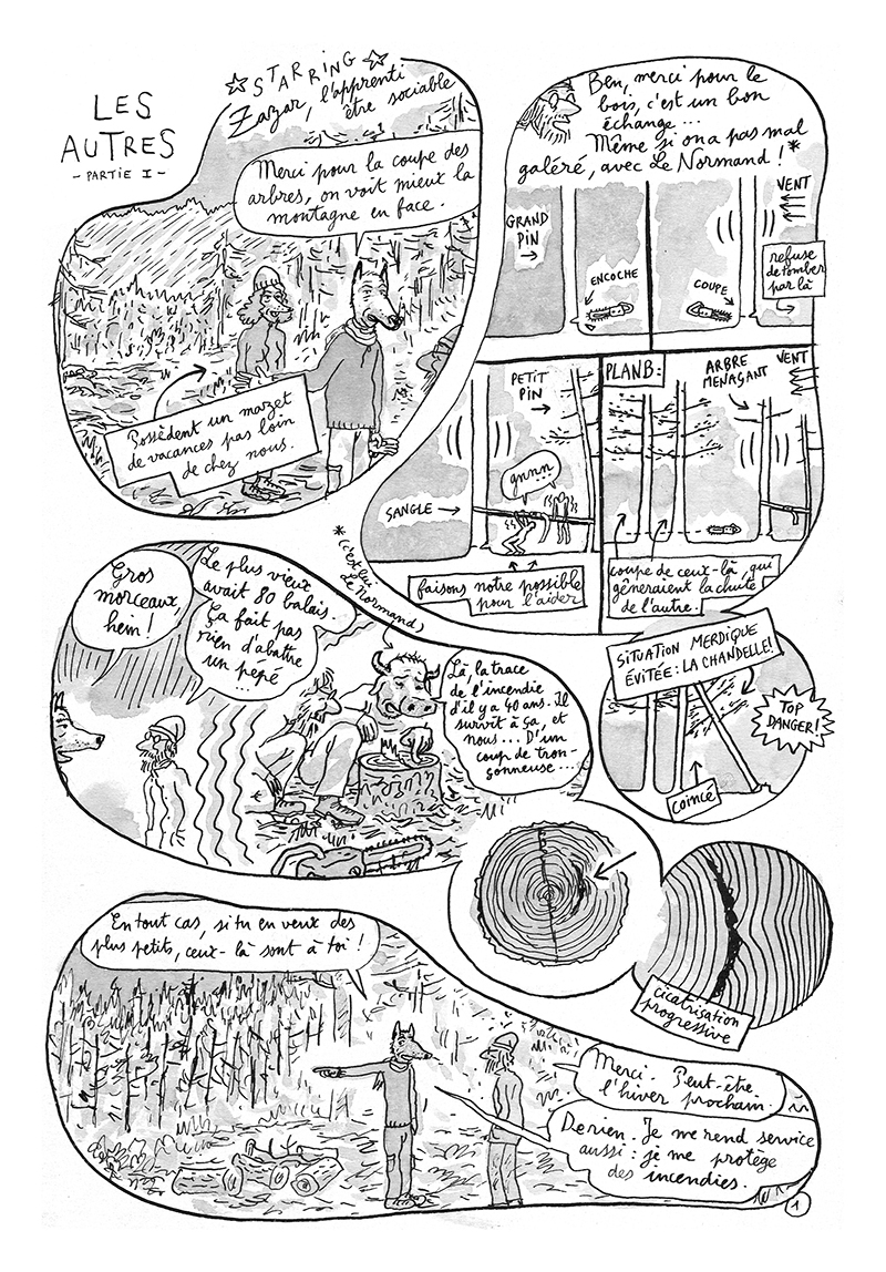 - LES AUTRES (1) - Carnet de cambrousse- page 1