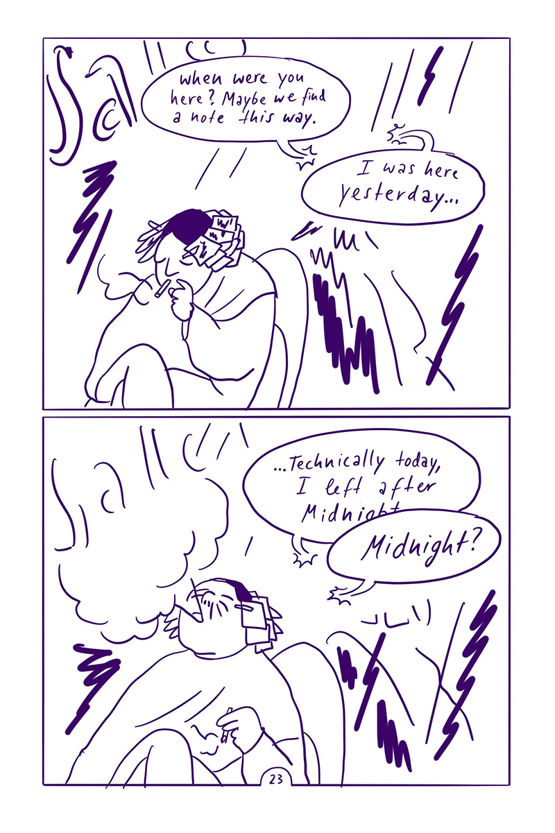 - In the Night Salon- page 23