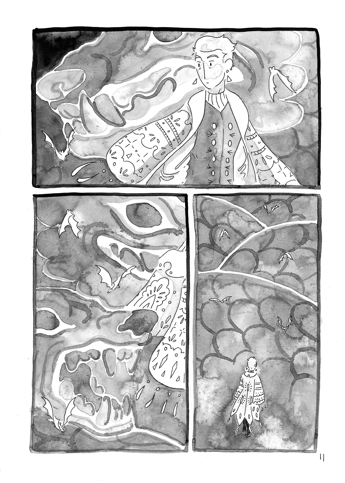 - He must convince her- page 12