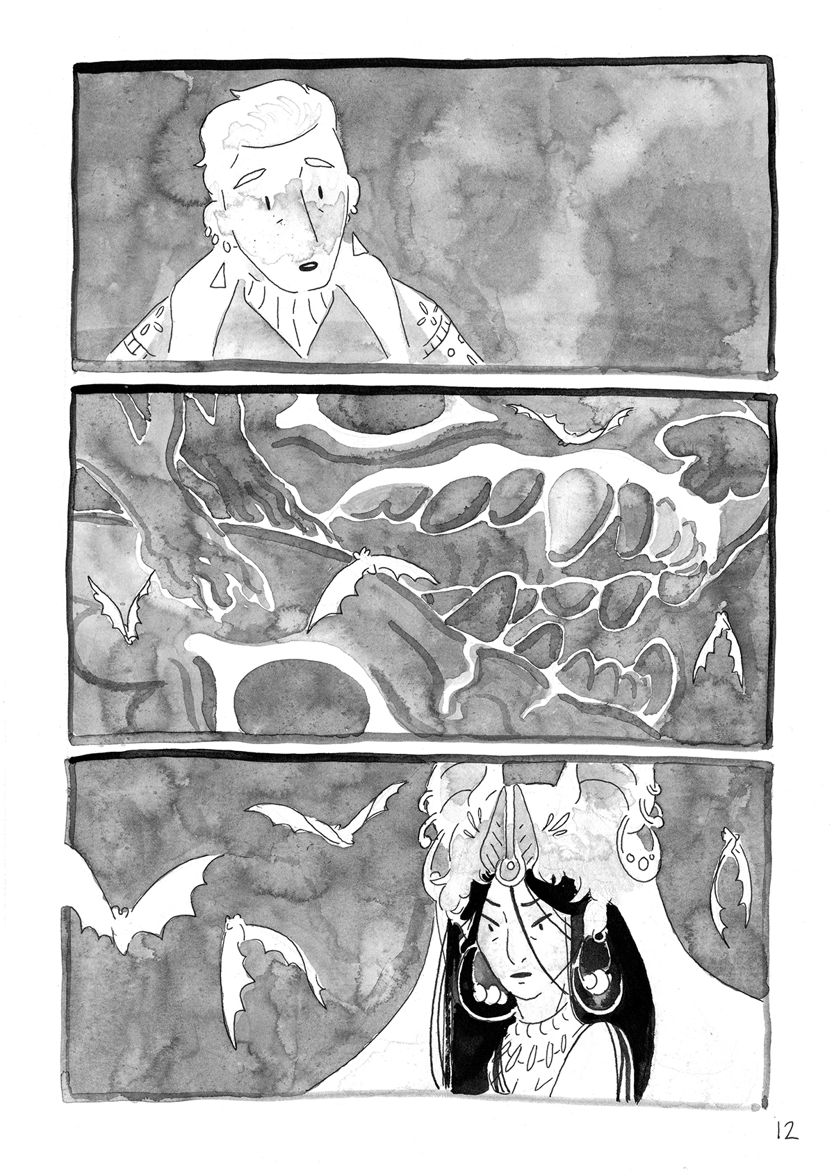 - He must convince her- page 13