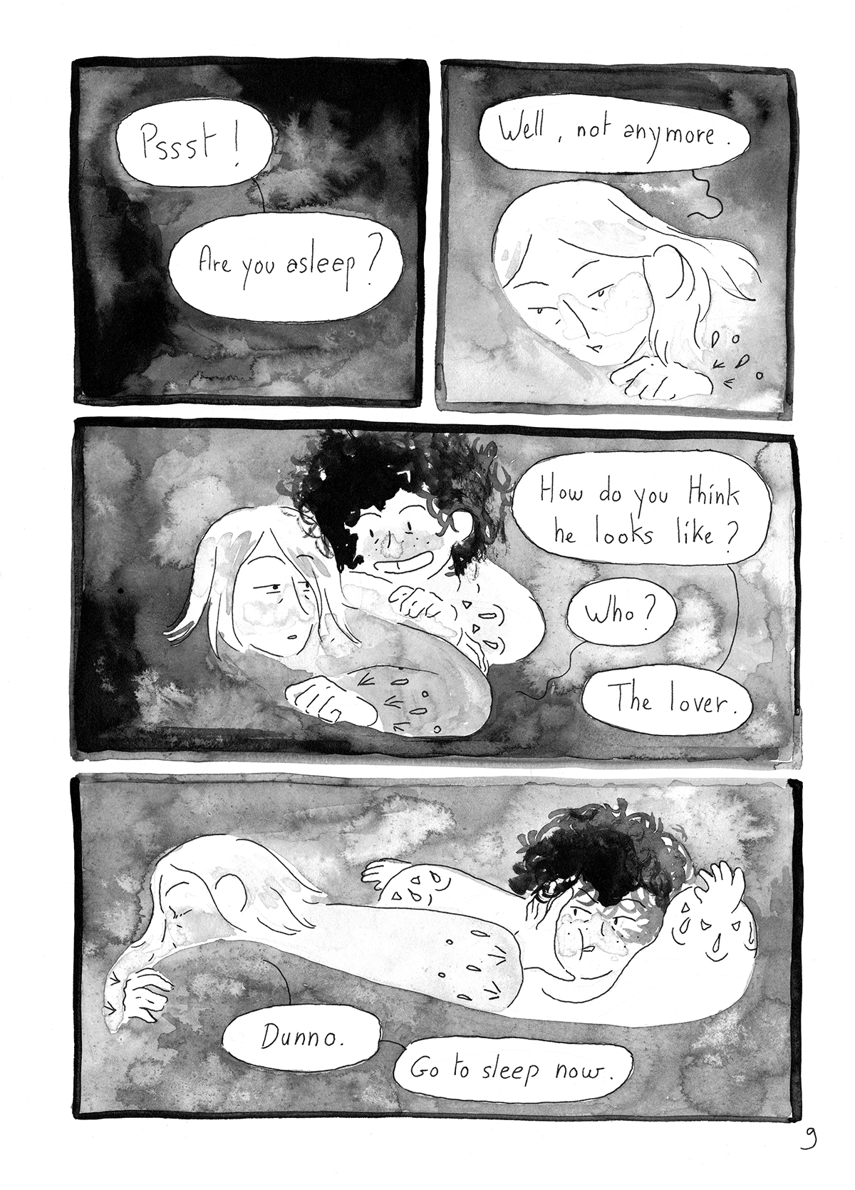 - He must convince her- page 10