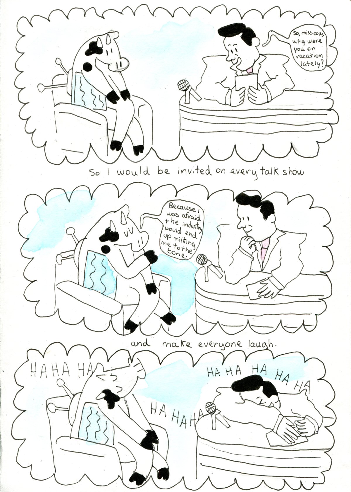 - Cow tv dream- page 6