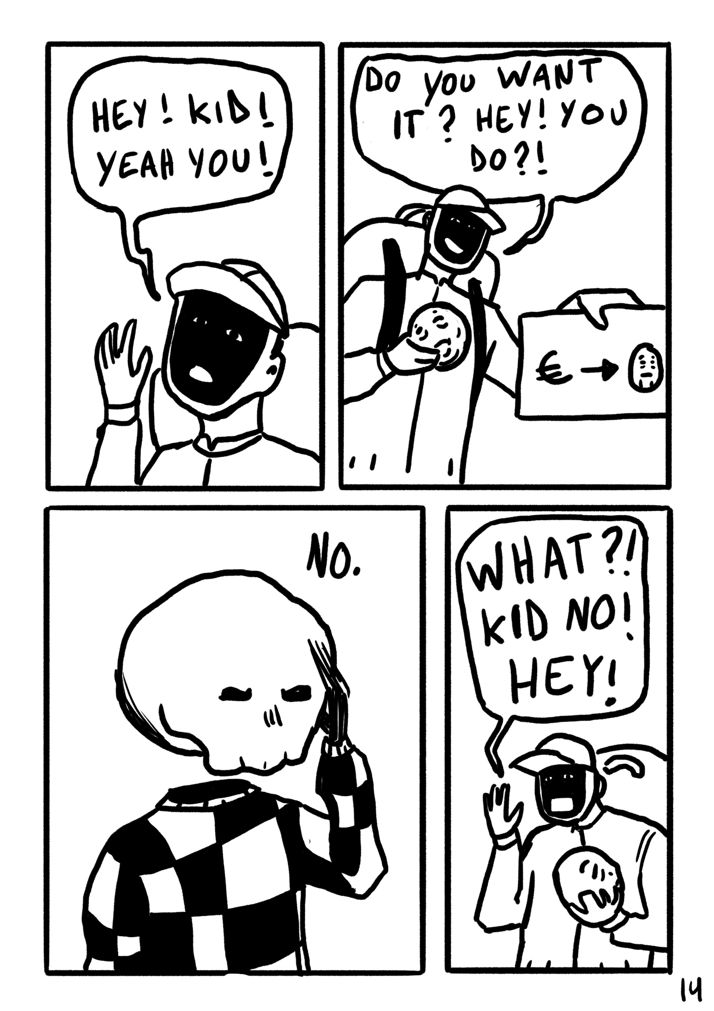 - Go home, kid- page 15