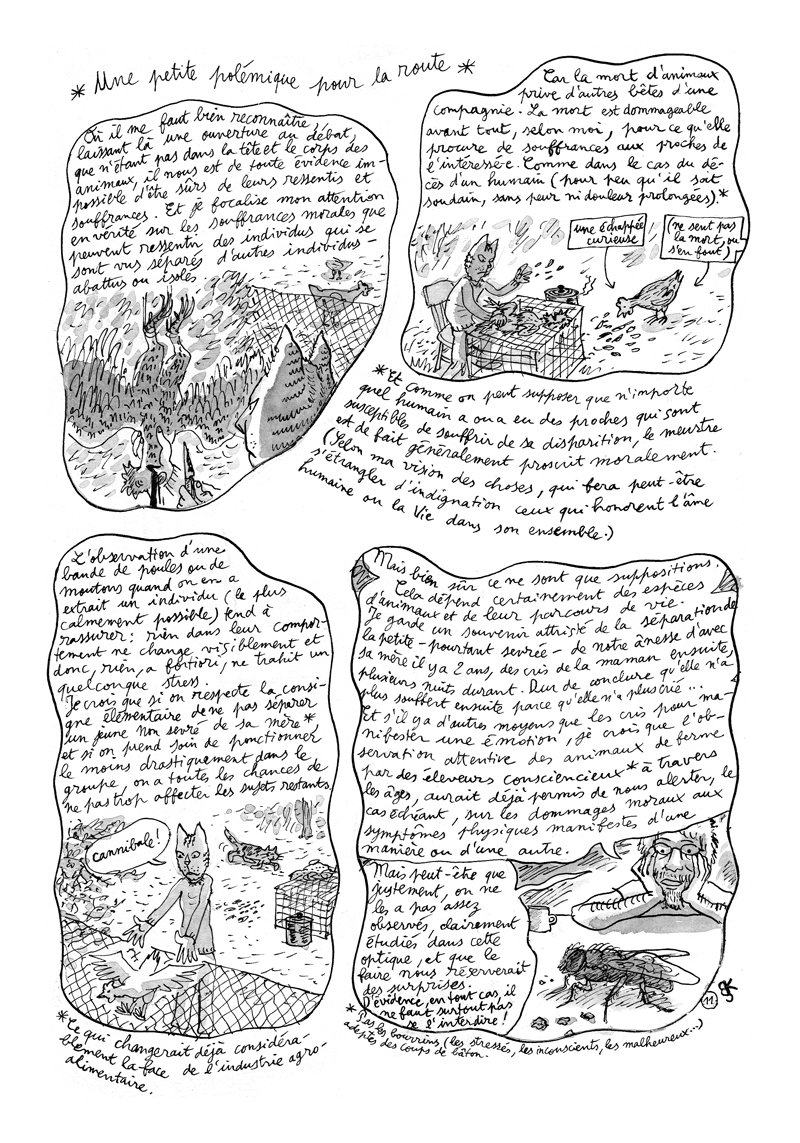 - L'ATTENTION AUX BÊTES - Carnet de cambrousse- page 11
