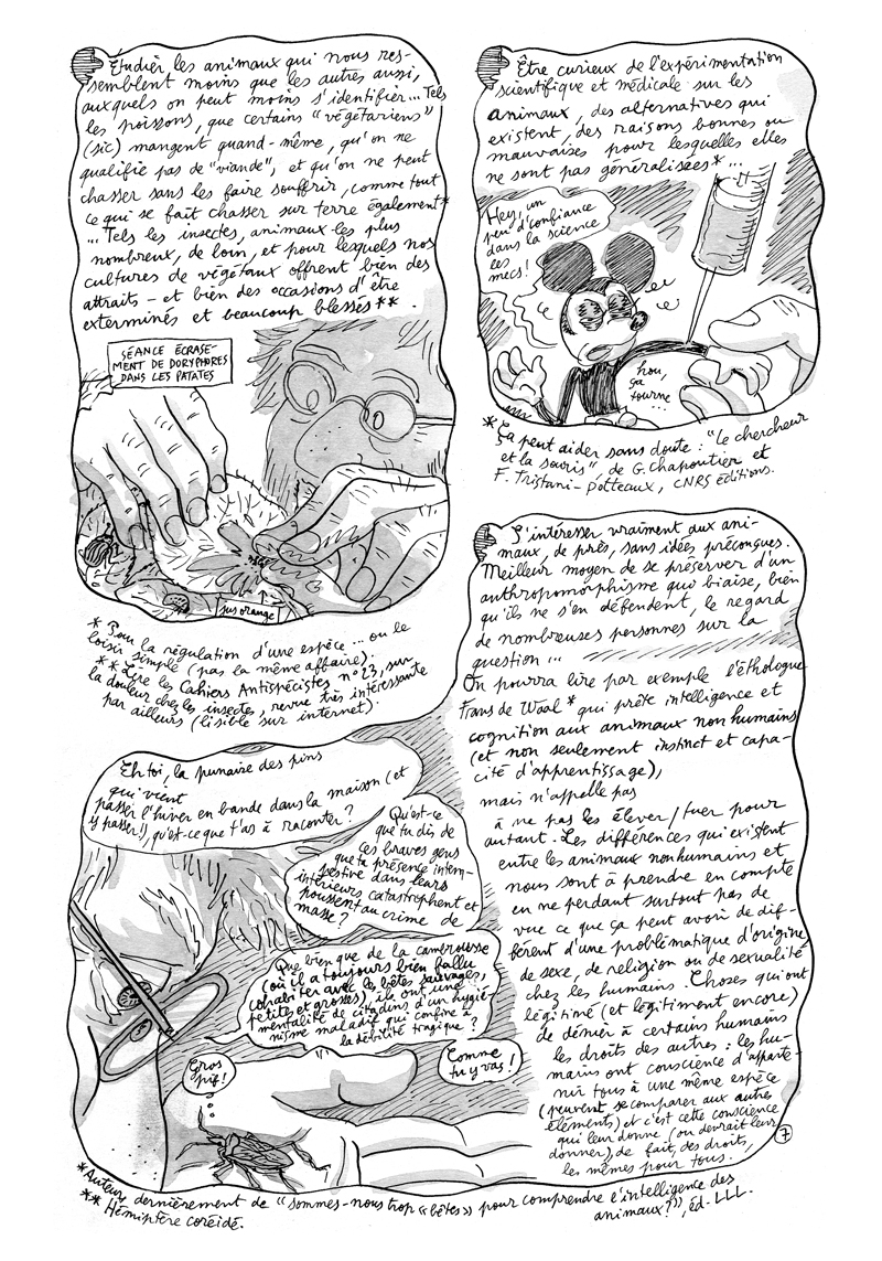 - L'ATTENTION AUX BÊTES - Carnet de cambrousse- page 7