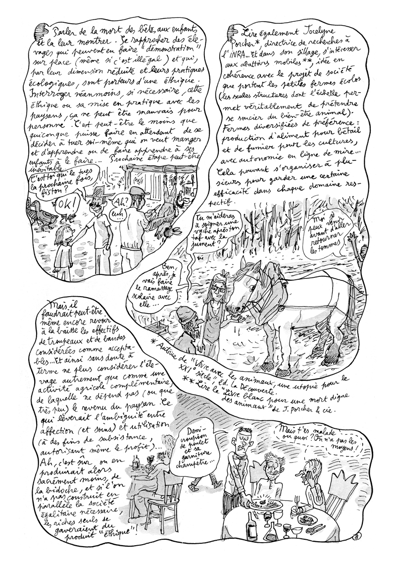 - L'ATTENTION AUX BÊTES - Carnet de cambrousse- page 8