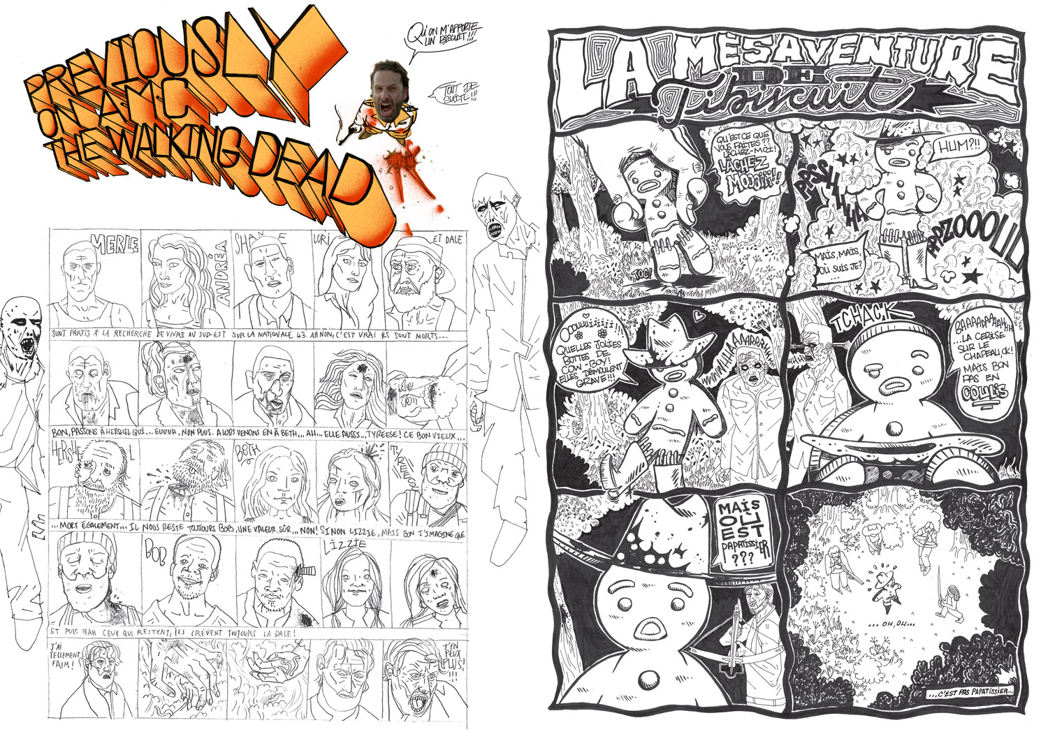 - 2D's #1 - Walking dead x Tibiscuit- page 2