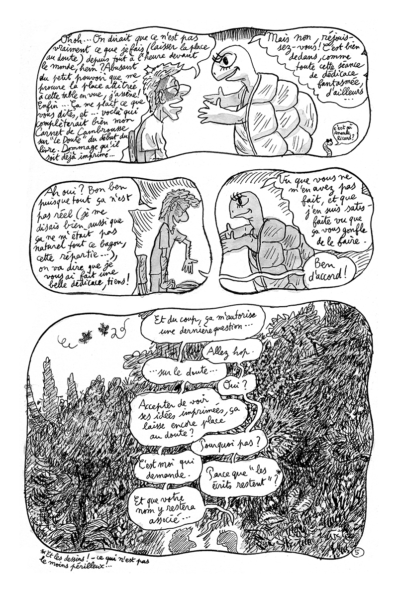 - LE DISCOURS - Carnet de cambrousse- page 5