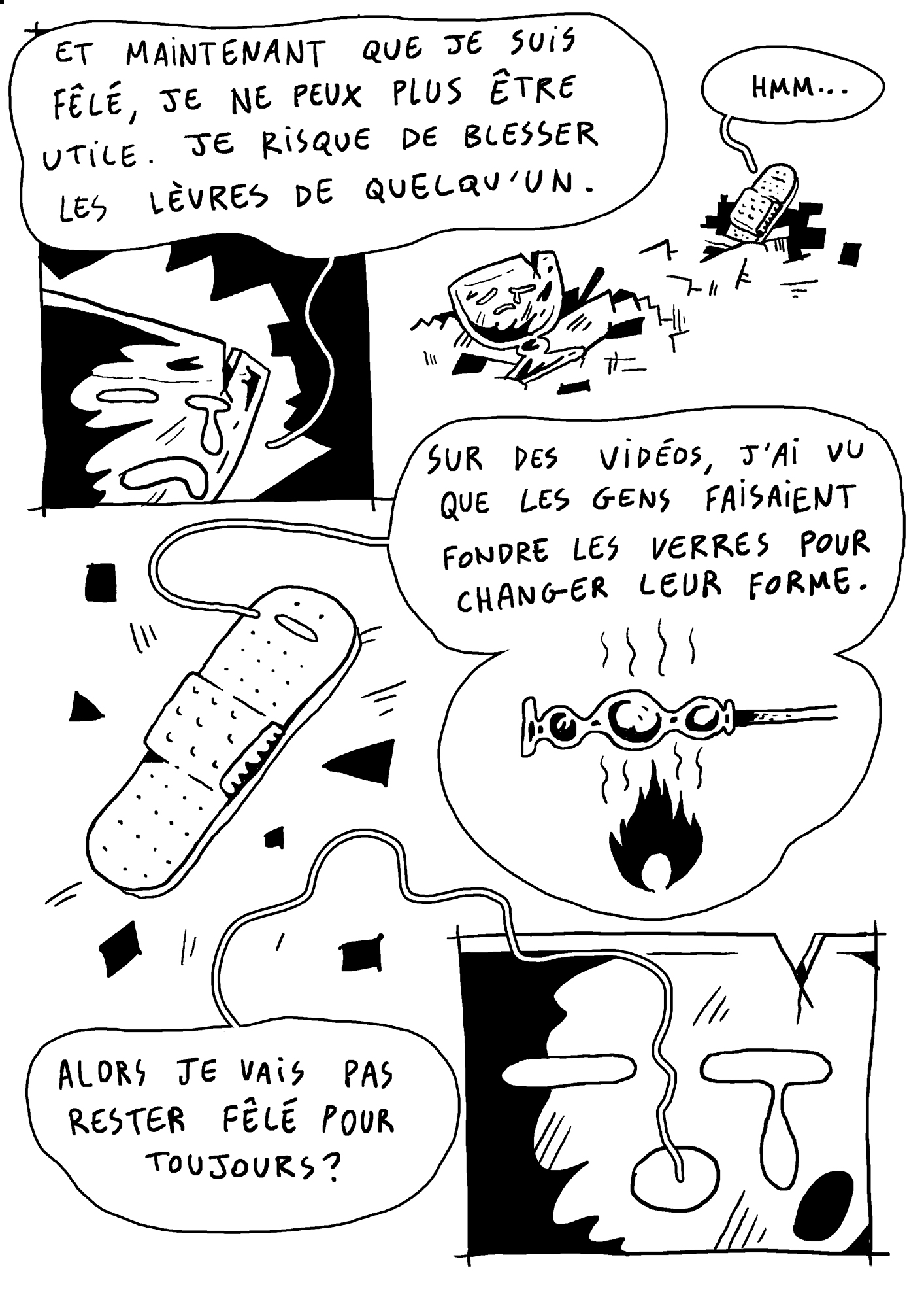 - Tranchant comme un pansement- page 6