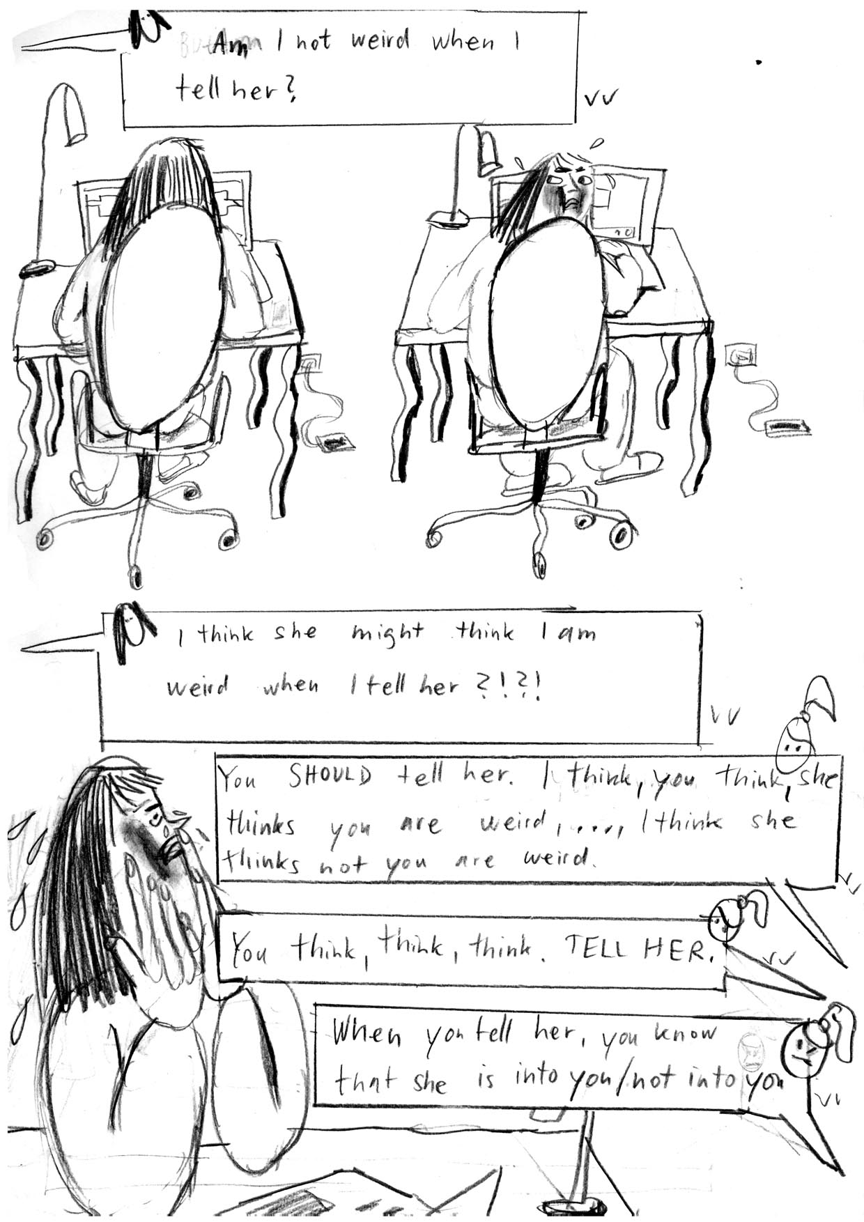 - TELL ME WHAT SHE TELLS YOU WHEN YOU TELL HER- page 6