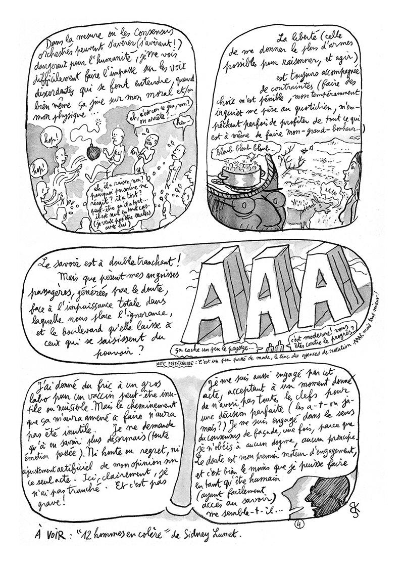 - LE DOUTE, suivi de LE RISQUE - Carnet de cambrousse- page 4