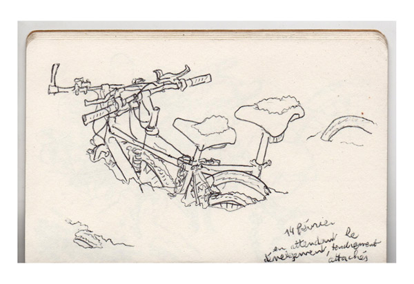 - L'hiver, les vélos- page 10