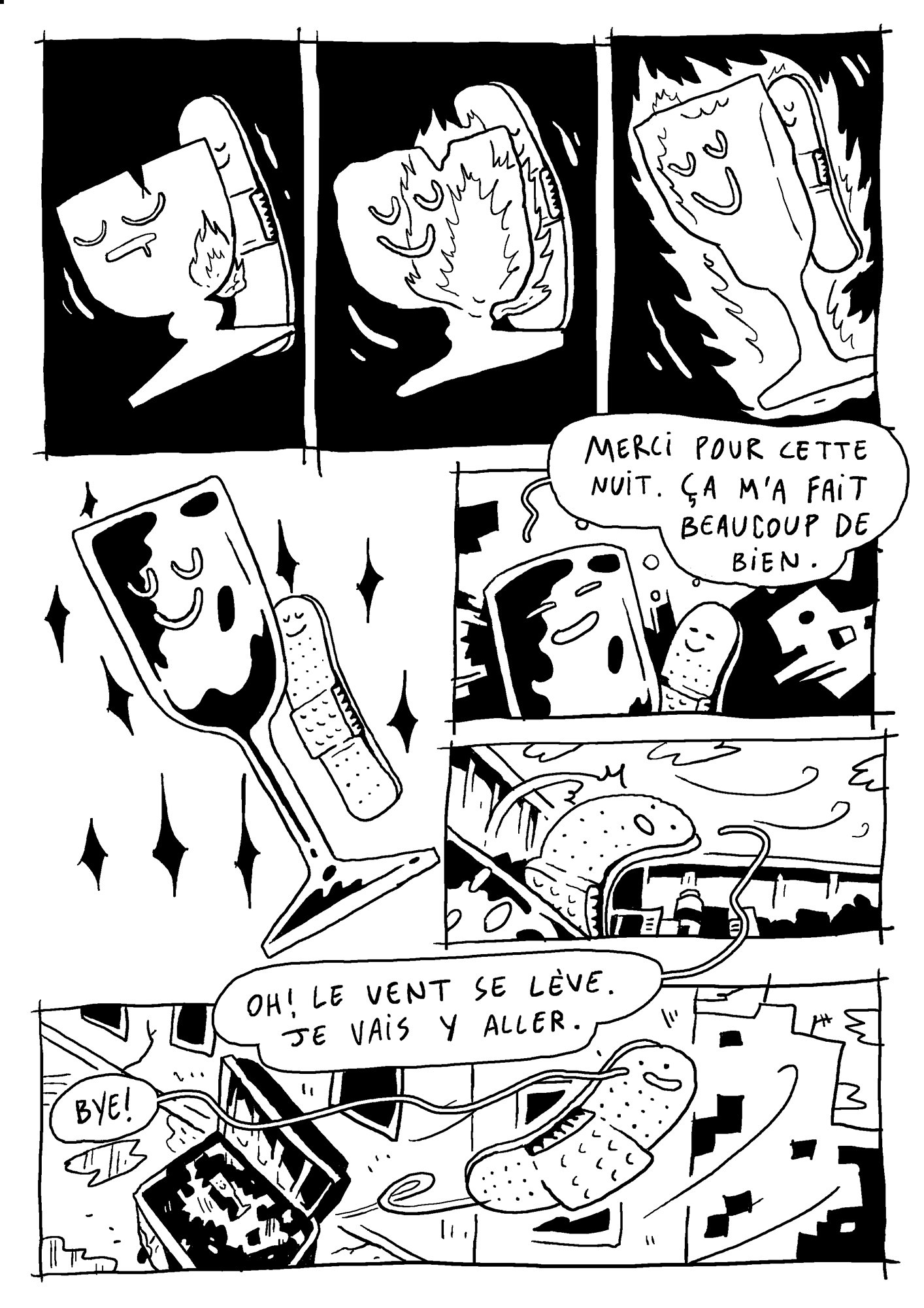 - Tranchant comme un pansement- page 8