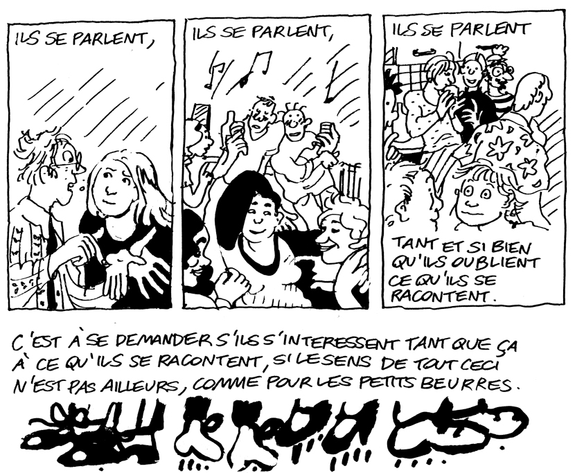 - Et il posa mollement sa main entre ses omoplates.- page 10