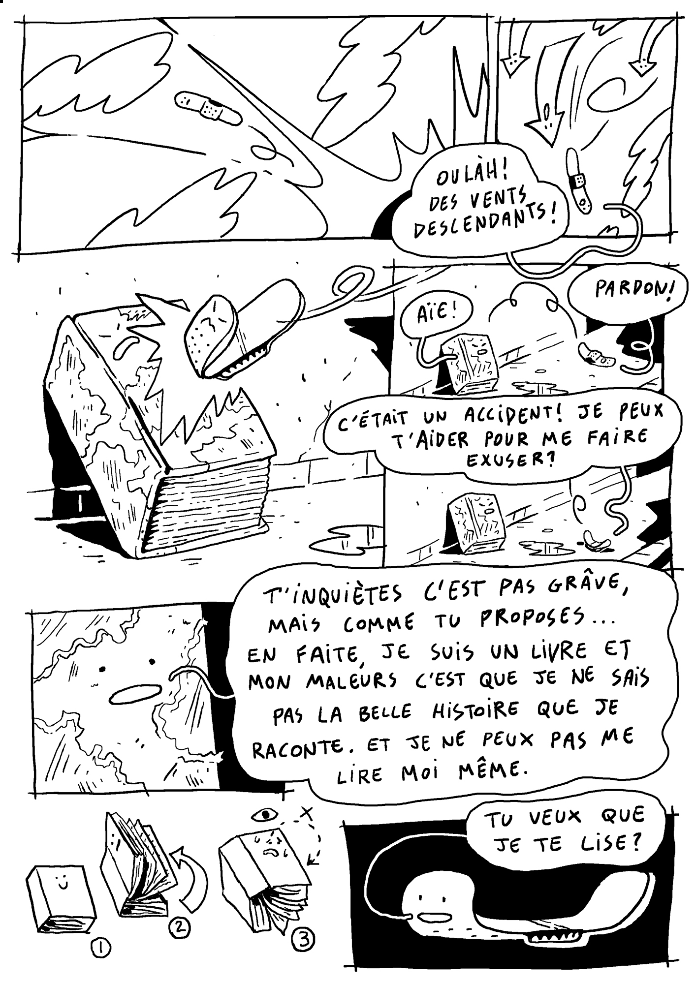 - Tranchant comme un pansement- page 9
