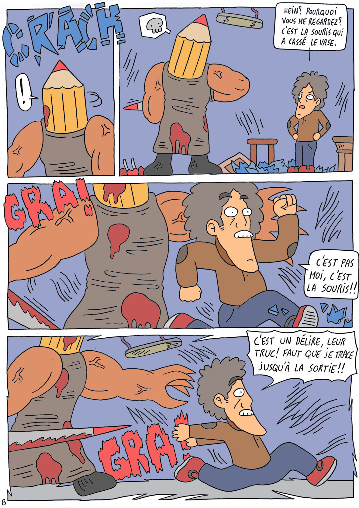 - Les pointes de nuit- page 8