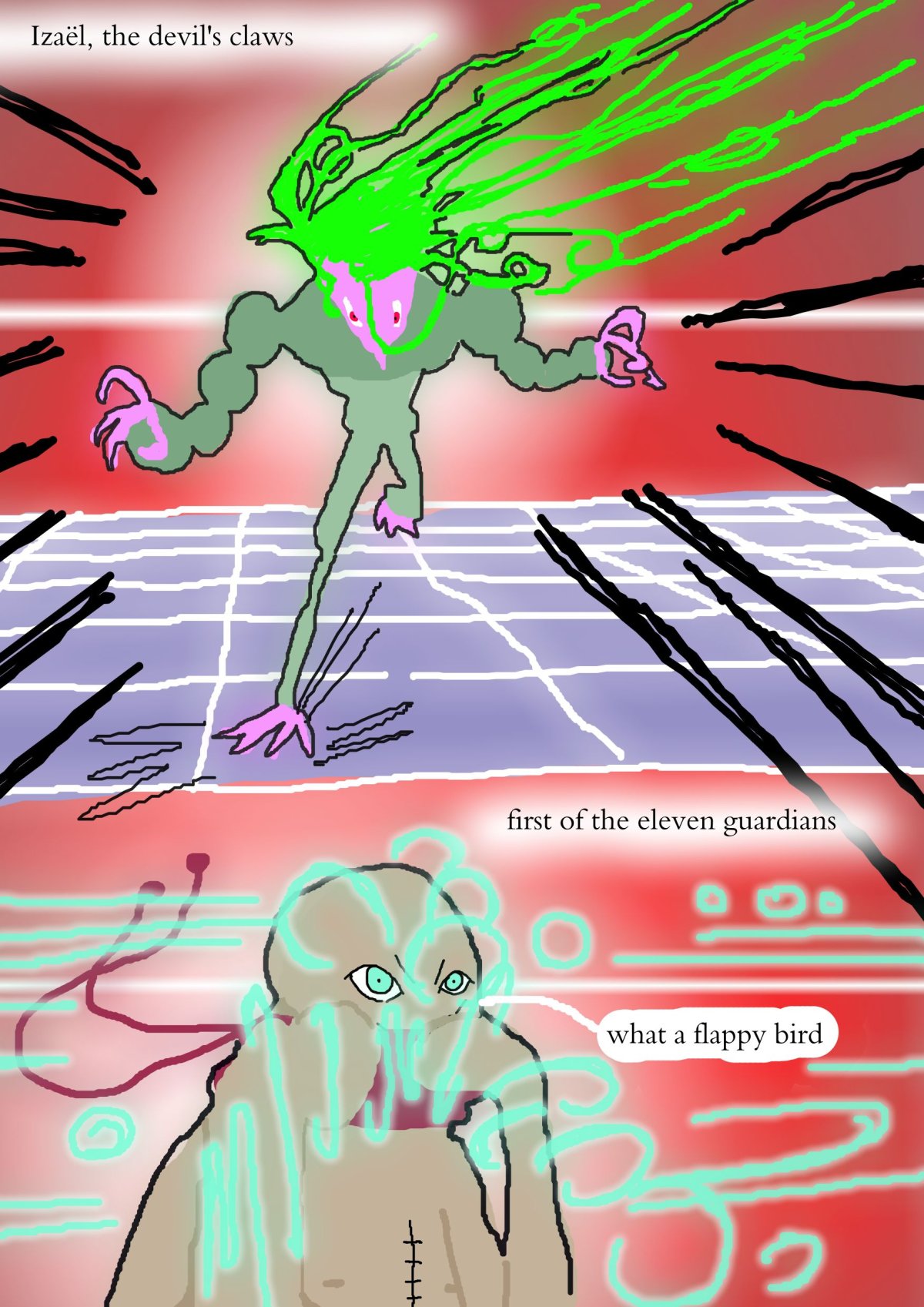 - lvl(-11) : ten deadly birds- page 8