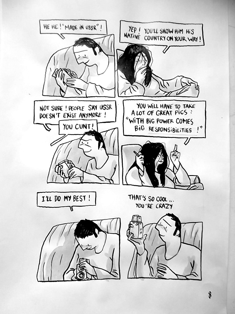 - "Yes ! I am a long way from Home"- page 8