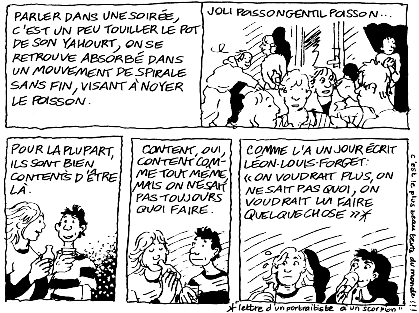 - Et il posa mollement sa main entre ses omoplates.- page 11