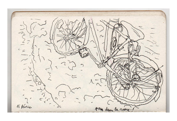 - L'hiver, les vélos- page 14