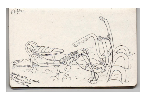 - L'hiver, les vélos- page 15