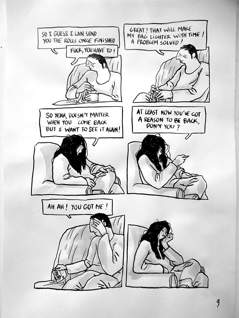 - "Yes ! I am a long way from Home"- page 9