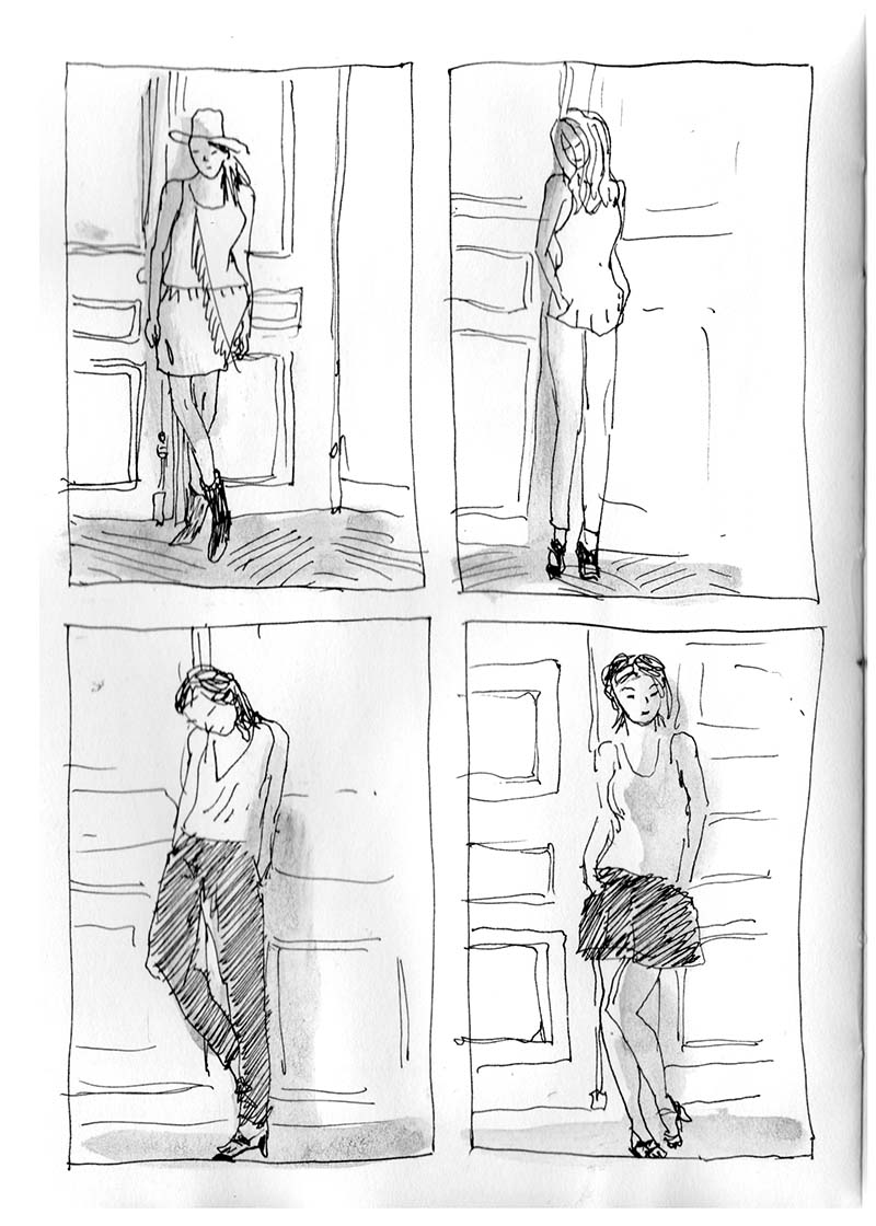 - En attendant le tome 2, deuxième carnet- page 10