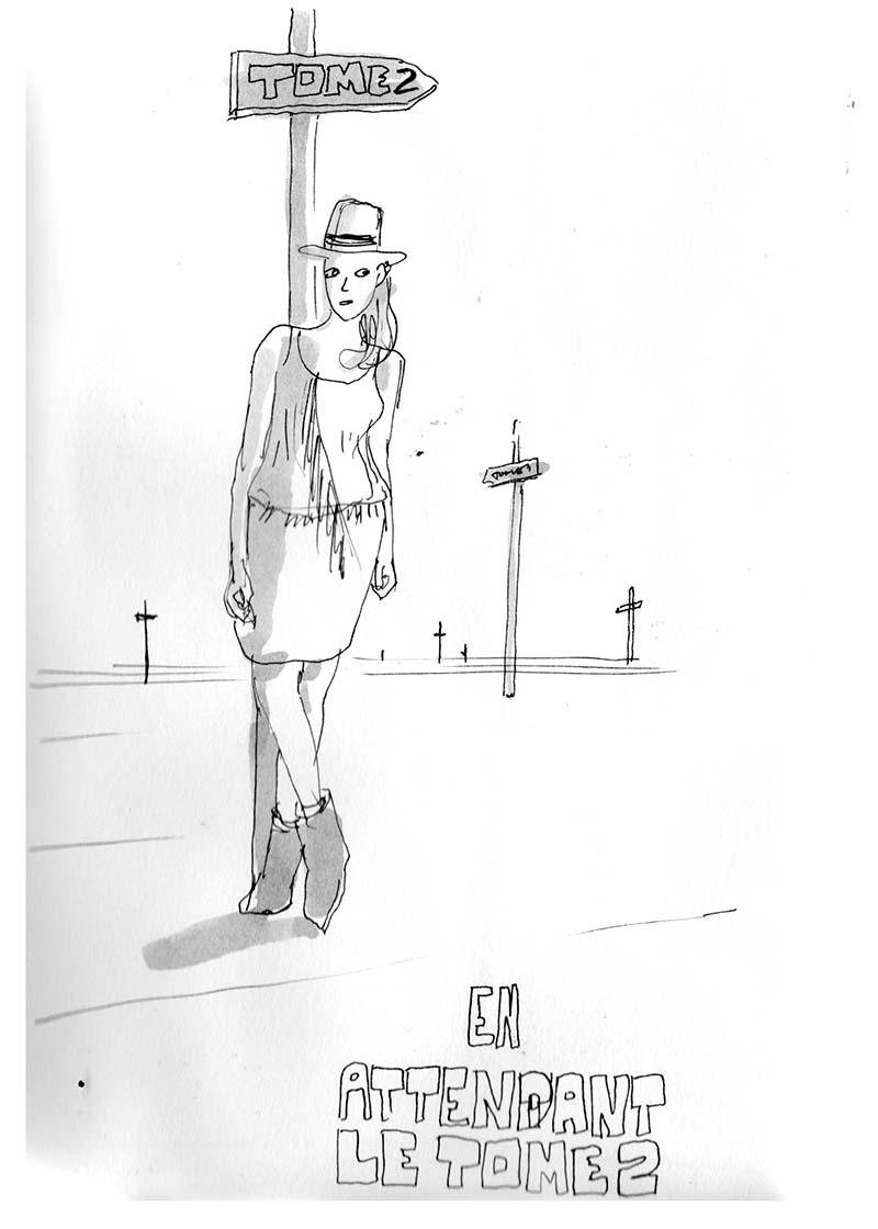 - En attendant le tome 2, deuxième carnet- page 17