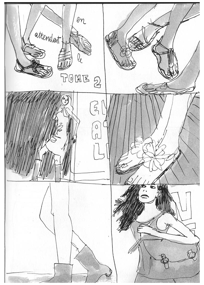 - En attendant le tome 2, deuxième carnet- page 91
