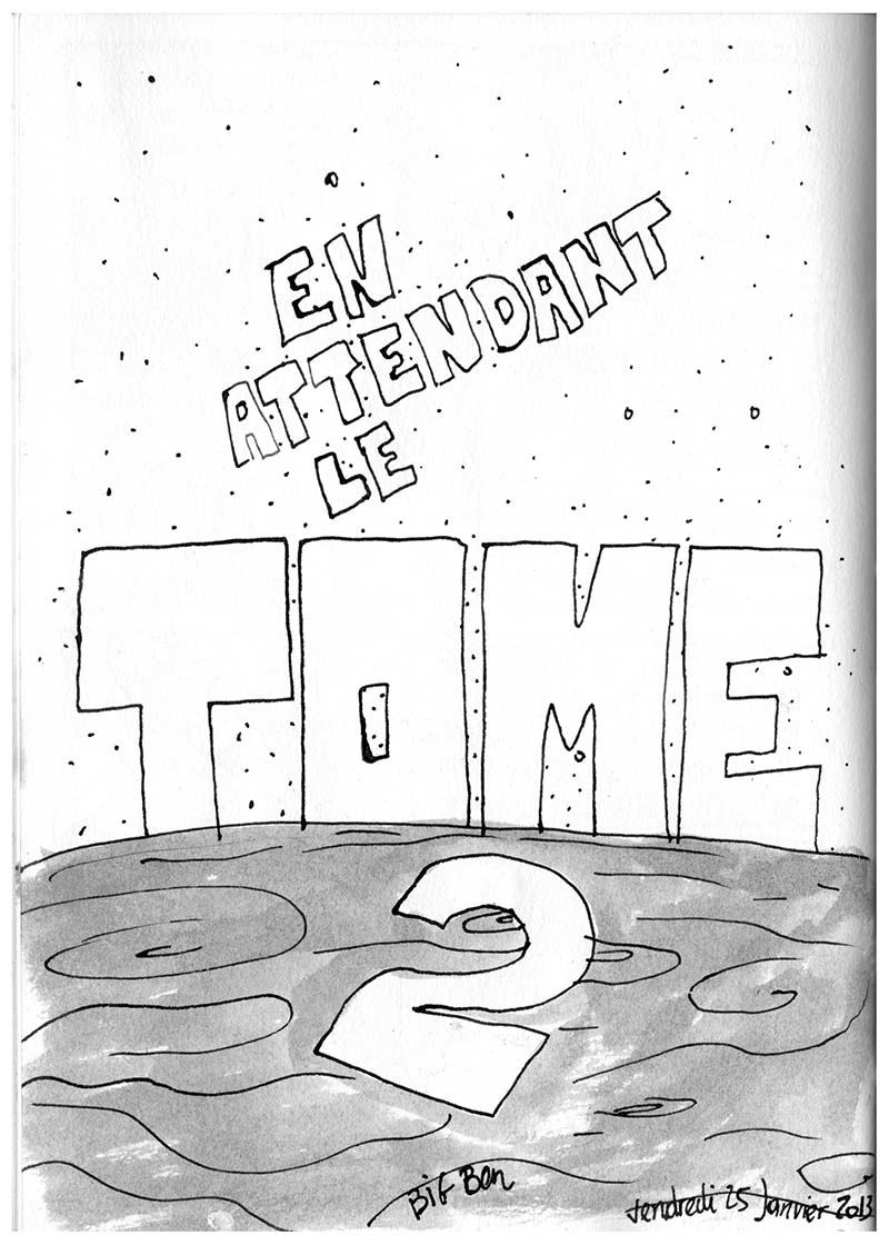 - En attendant le tome 2, deuxième carnet- page 158