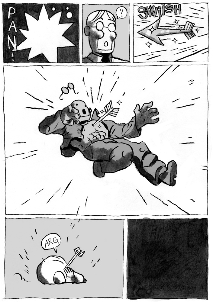 - Dr Cataclysm #1 : La Flèche d'Or- page 8