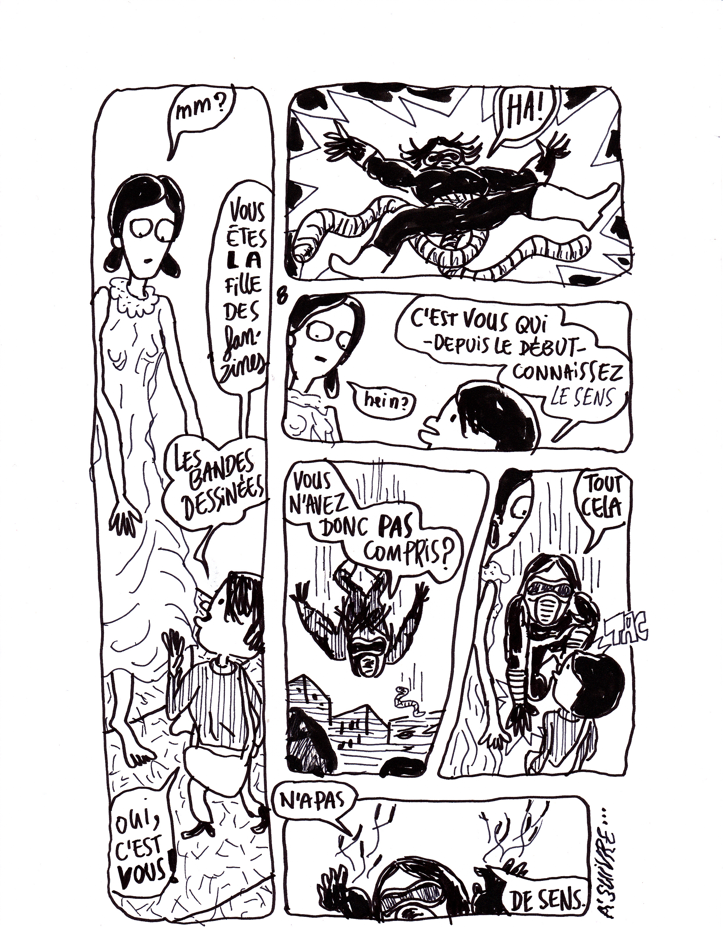 - nº7 : L'HOMME en NOIR- page 9