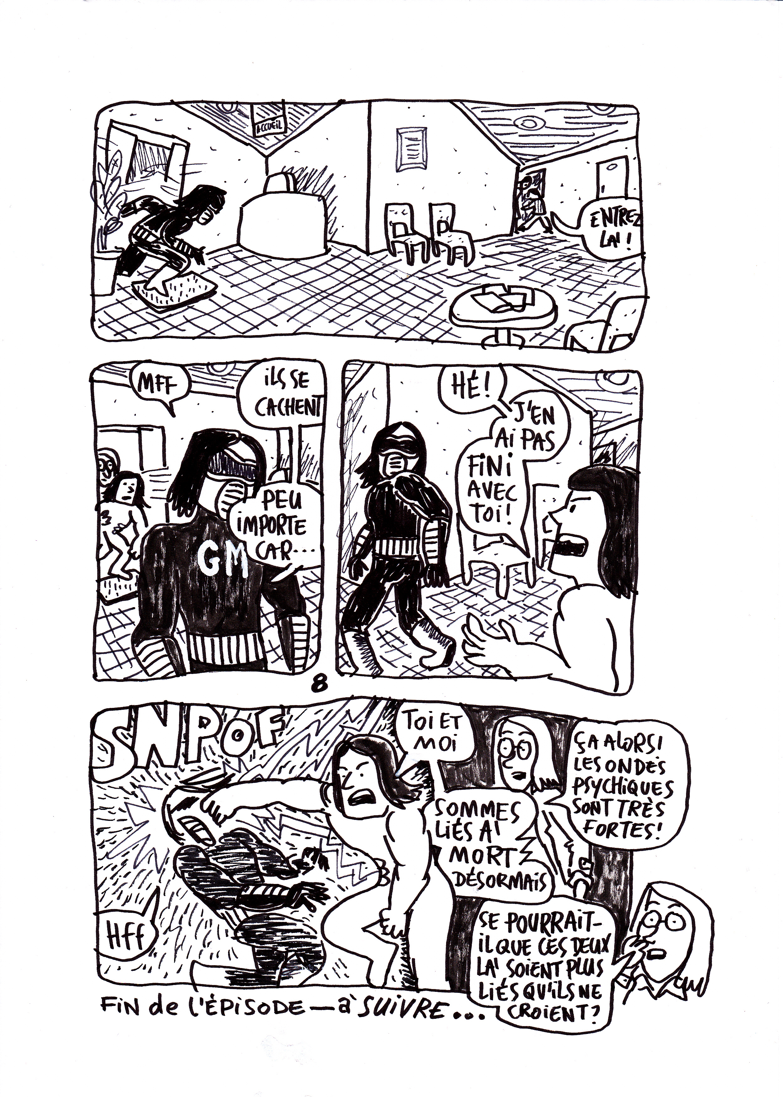 - nº7 : L'HOMME en NOIR- page 17