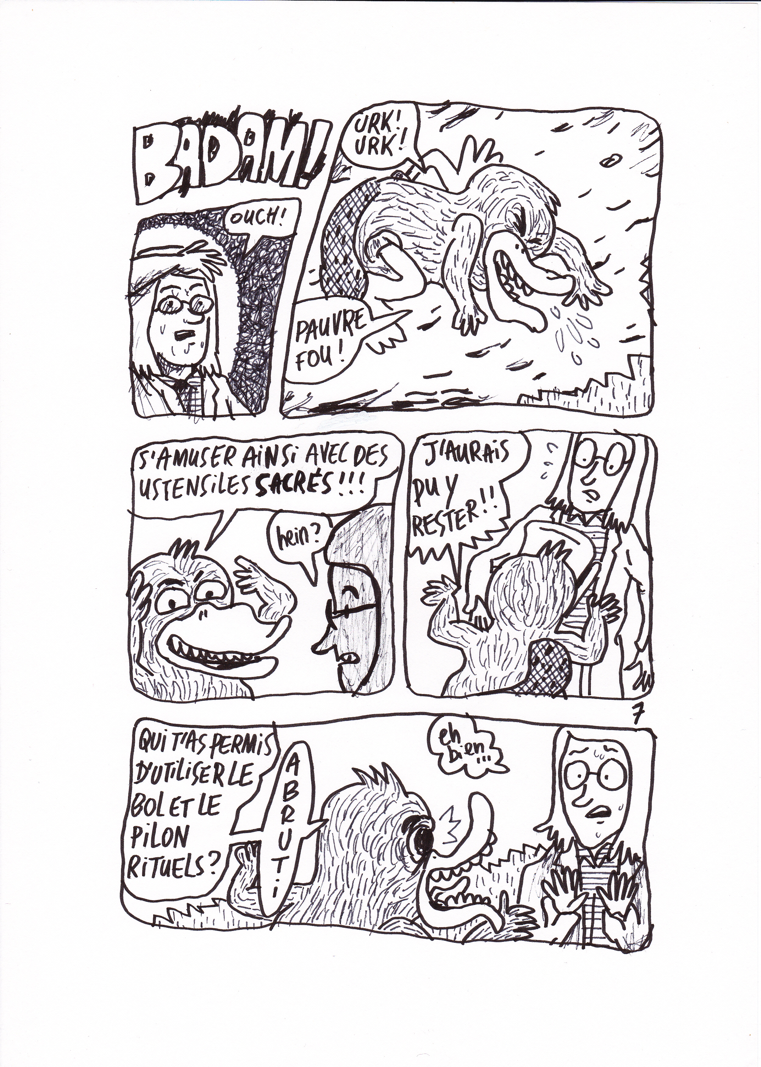 - nº5 : ceux qui font semblant- page 16