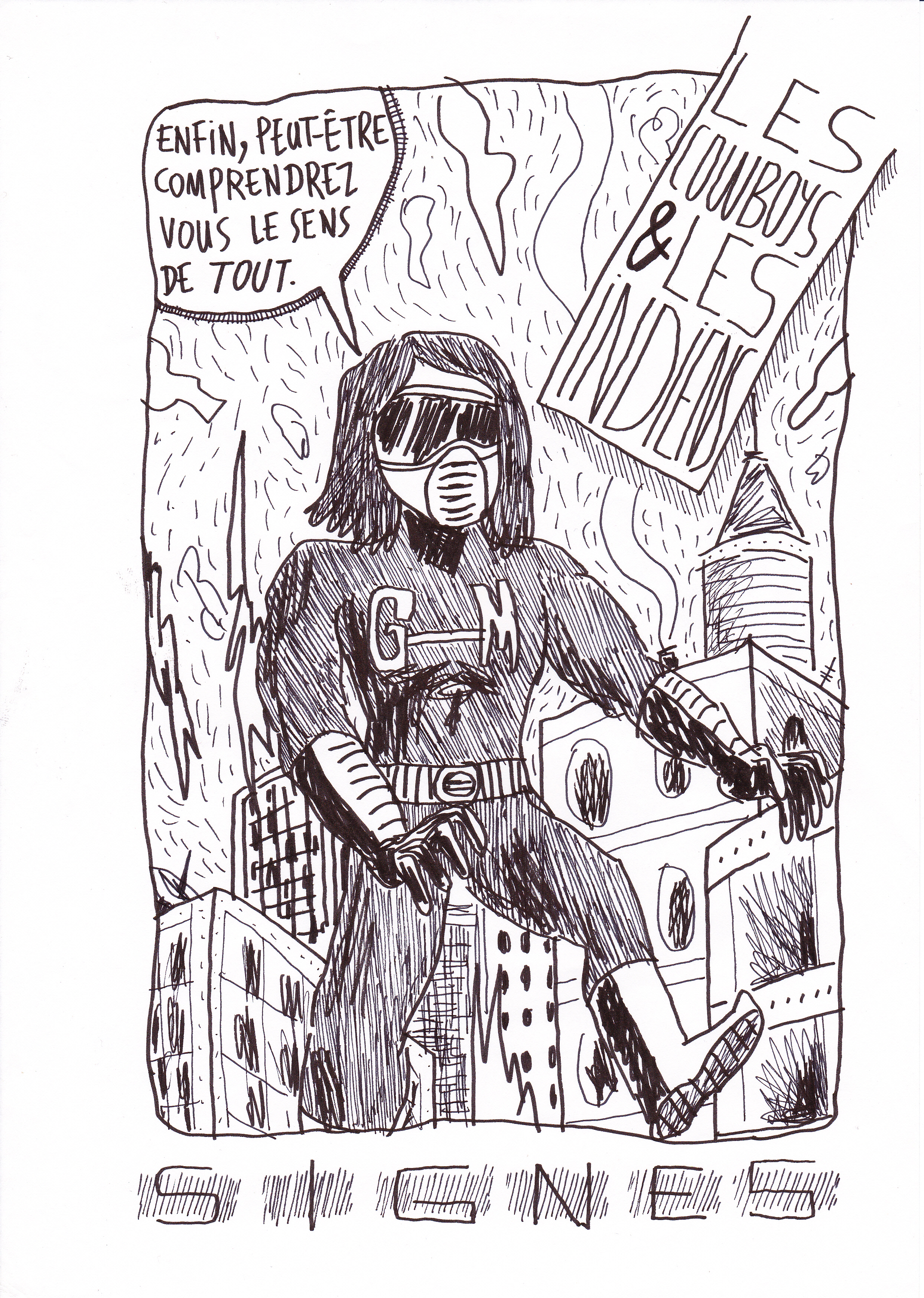 - nº7 : L'HOMME en NOIR- page 2