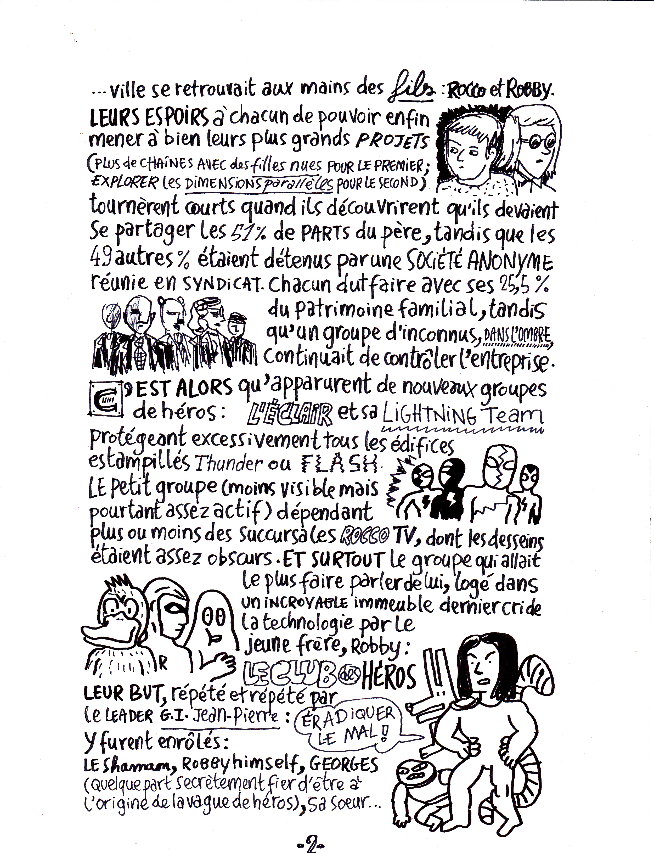 - nº7 : L'HOMME en NOIR- page 35