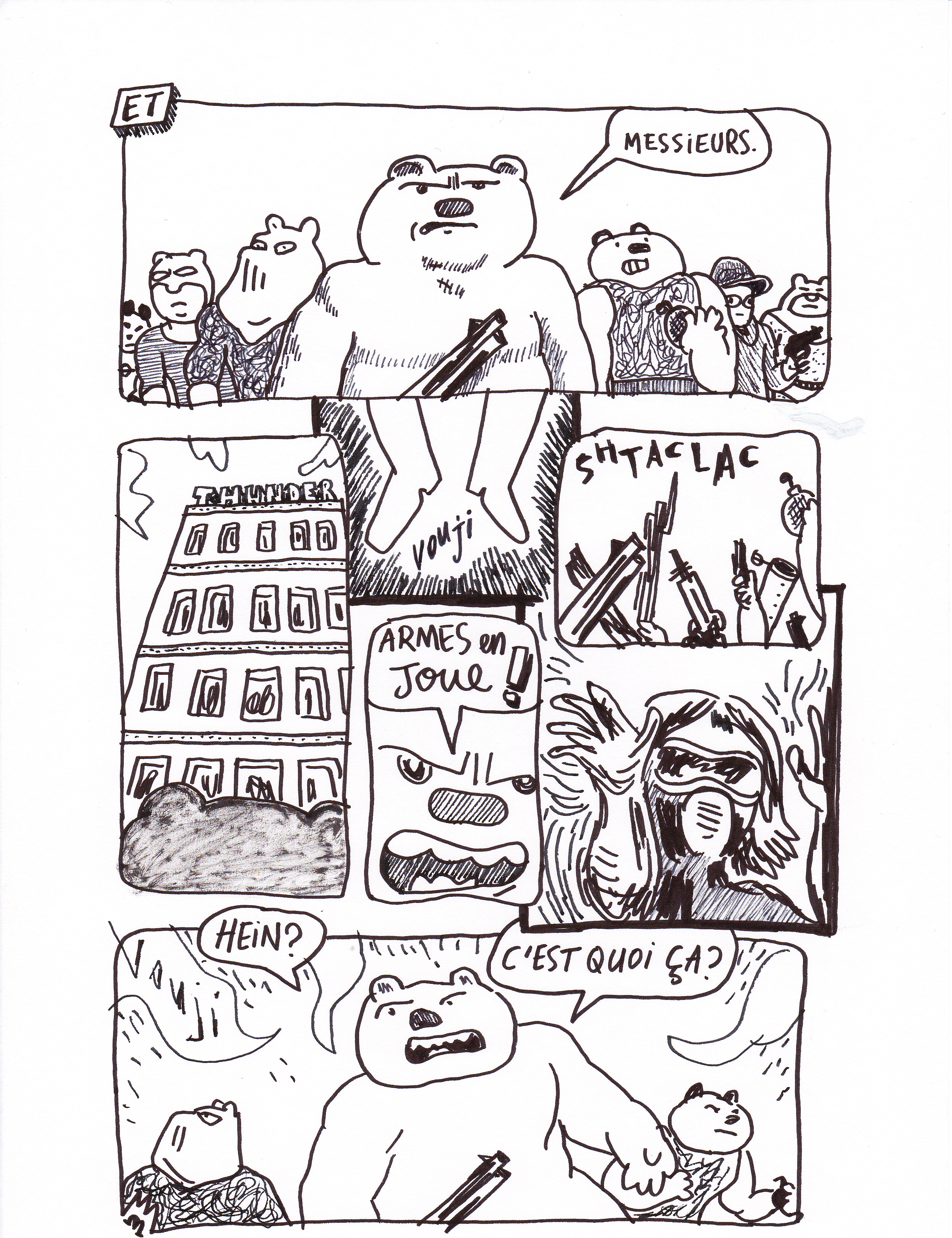 - nº6 : ainsi une nuit tomba- page 30