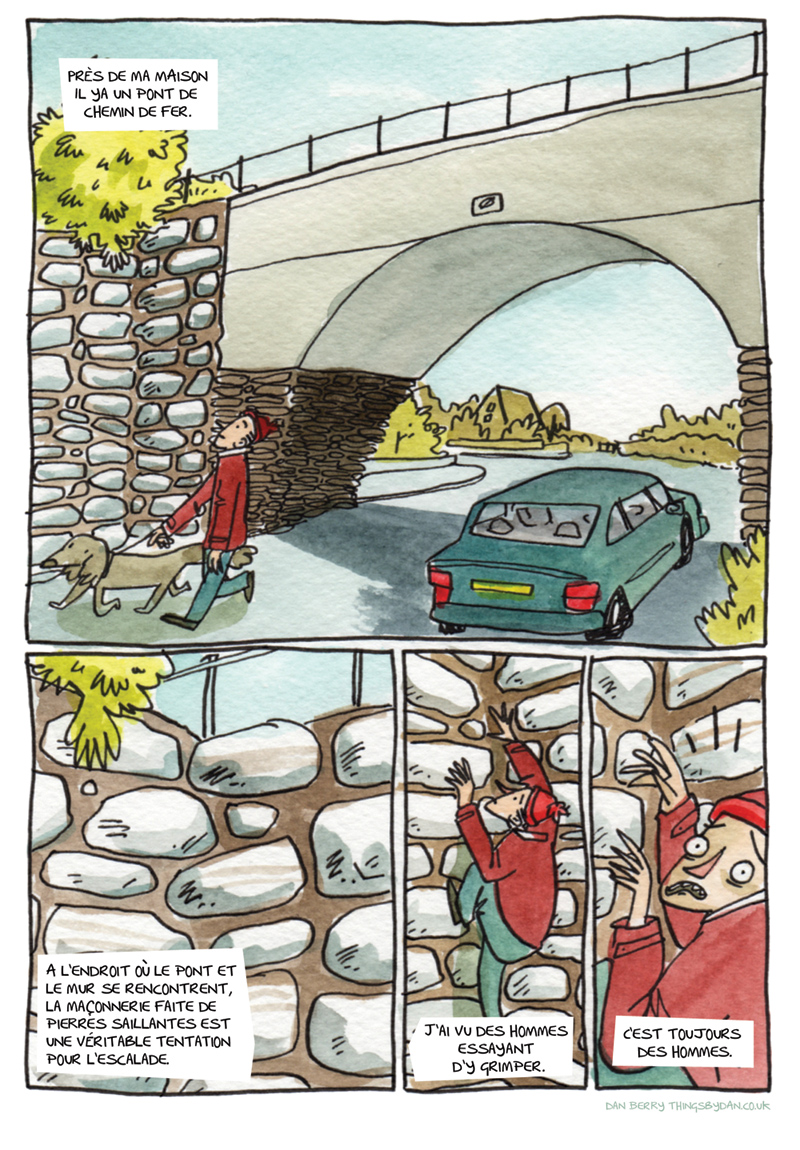 - Les Hommes Qui Escaladent.- page 1